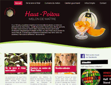 Tablet Screenshot of melon-hautpoitou.fr